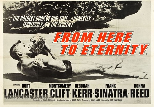 From Here to Eternity - British Movie Poster