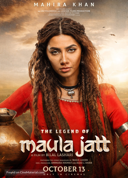 The Legend of Maula Jatt - Pakistani Movie Poster