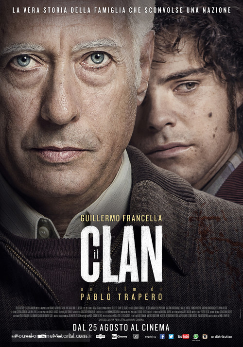 El Clan - Italian Movie Poster