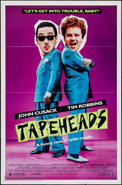 Tapeheads - Movie Poster