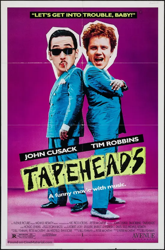 Tapeheads - Movie Poster