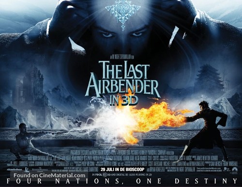 The Last Airbender - British Movie Poster