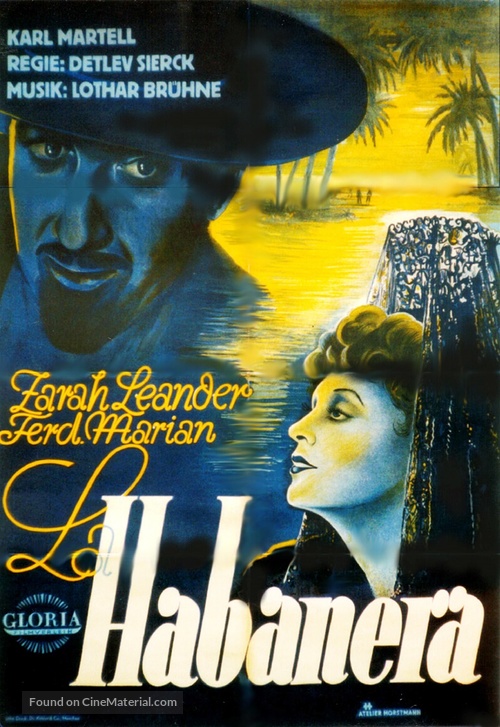 La Habanera - German Movie Poster
