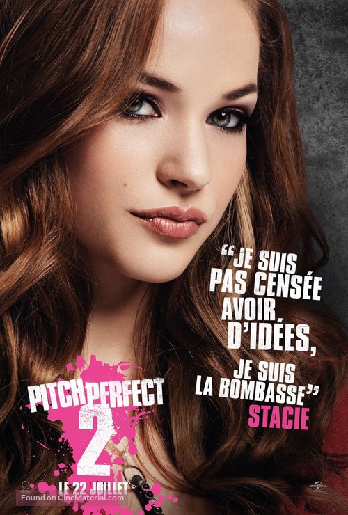 Pitch Perfect 2 - French Movie Poster