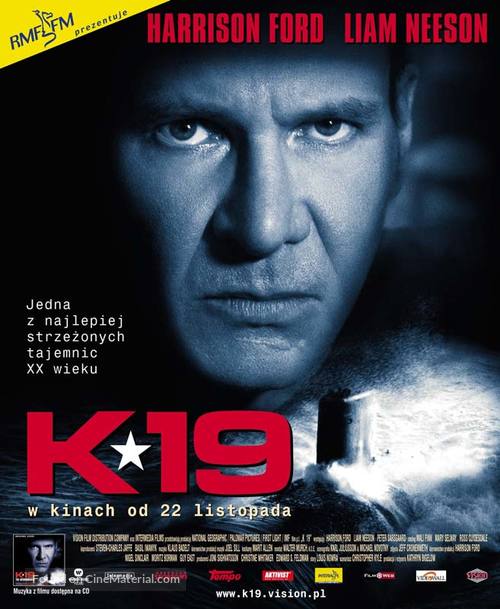 K19 The Widowmaker - Polish Movie Poster