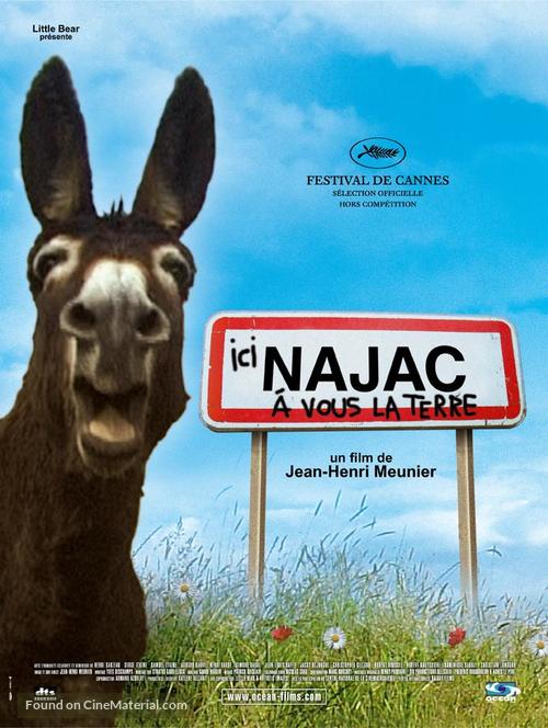 Ici Najac, &agrave; vous la terre - French poster