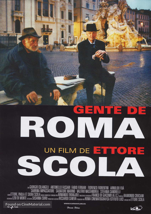 Gente di Roma - Spanish Movie Poster