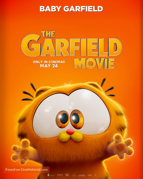 The Garfield Movie - British Movie Poster