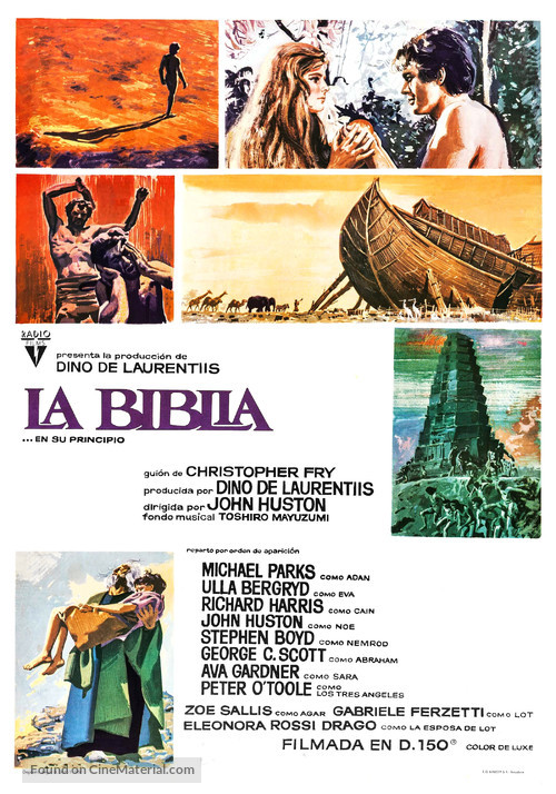 The Bible - Spanish Movie Poster