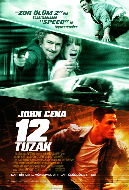 12 Rounds - Turkish Movie Poster
