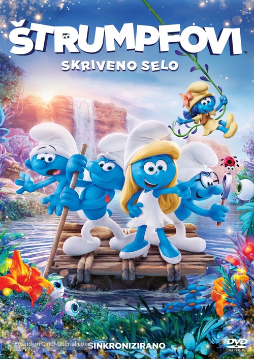 Smurfs: The Lost Village - Croatian DVD movie cover