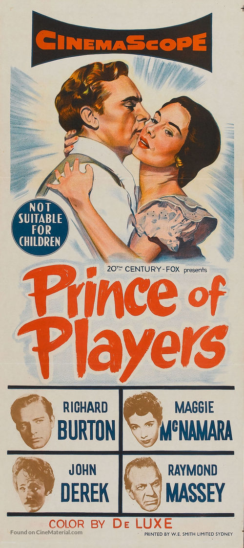 Prince of Players - Australian Movie Poster