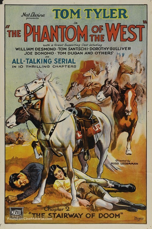 The Phantom of the West - Movie Poster