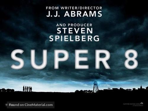 Super 8 - British Movie Poster