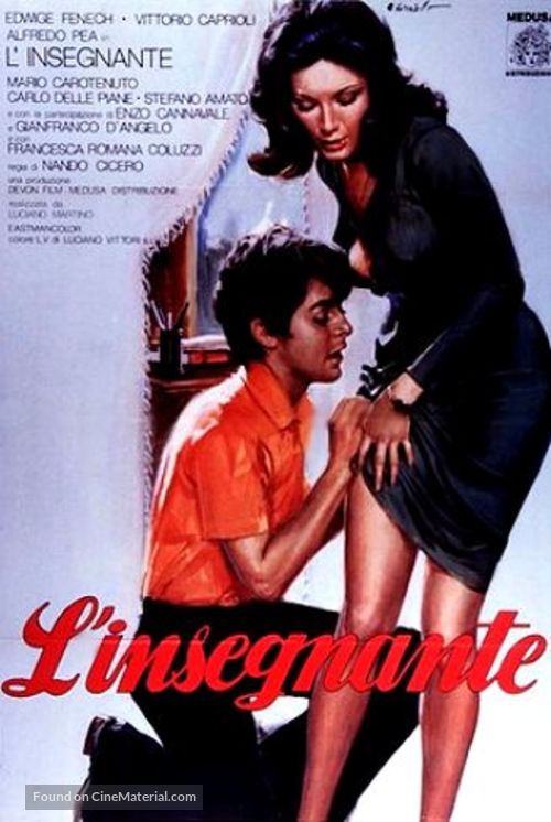 L&#039;insegnante - Italian Movie Poster