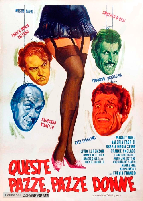 Queste pazze pazze donne - Italian Movie Poster