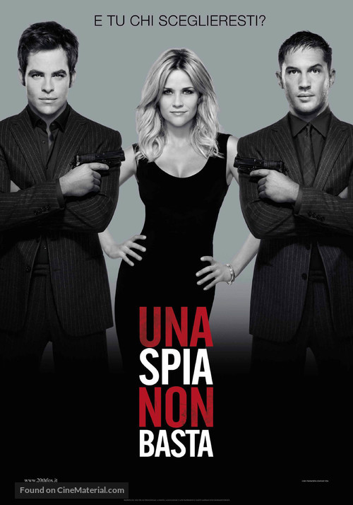 This Means War - Italian Movie Poster