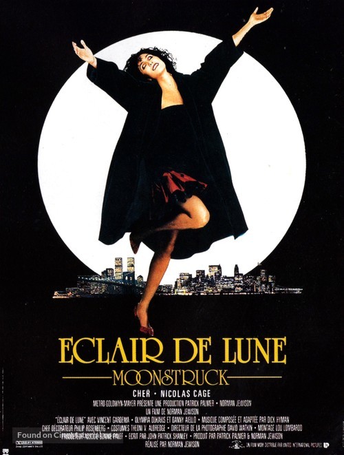 Moonstruck - French Movie Poster