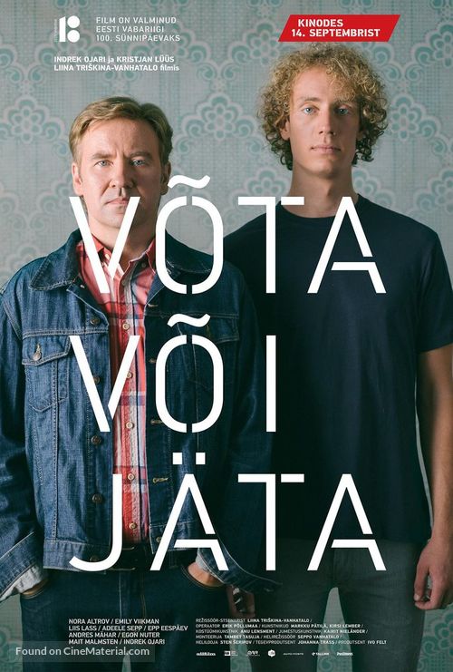 V&otilde;ta v&otilde;i j&auml;ta - Estonian Movie Poster