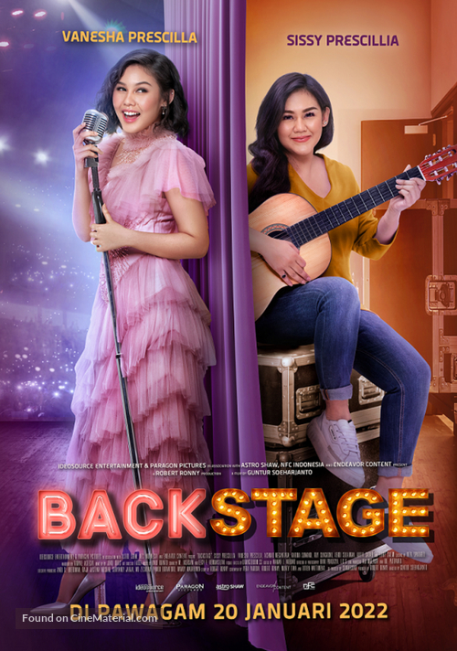 Backstage - Indonesian Movie Poster