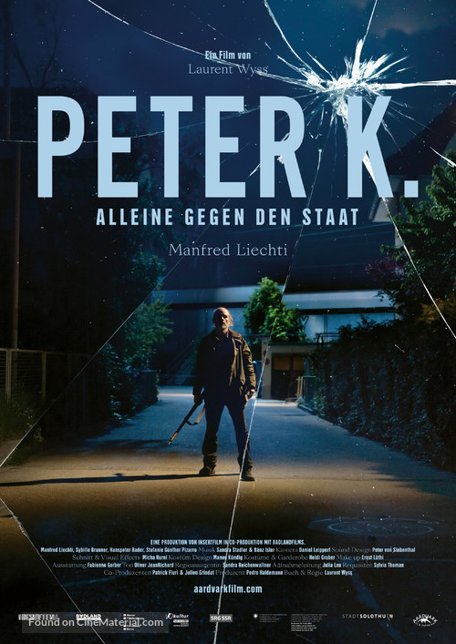 Peter K. - Alone against the State - Swiss Movie Poster