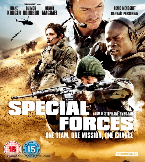 Forces sp&eacute;ciales - British Blu-Ray movie cover