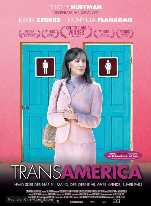 Transamerica - Danish Movie Poster