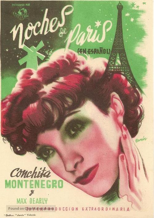 La vie parisienne - Spanish Movie Poster