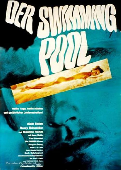 La piscine - German Movie Poster