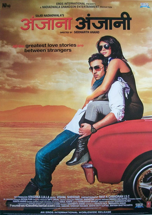 Anjaana Anjaani - Indian Movie Poster