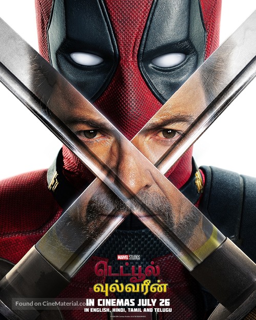 Deadpool &amp; Wolverine - Indian Movie Poster