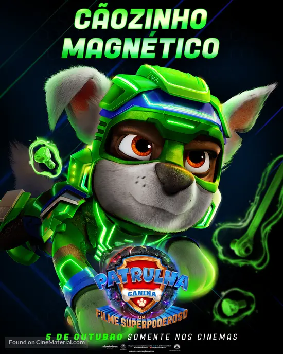 PAW Patrol: The Mighty Movie - Brazilian Movie Poster