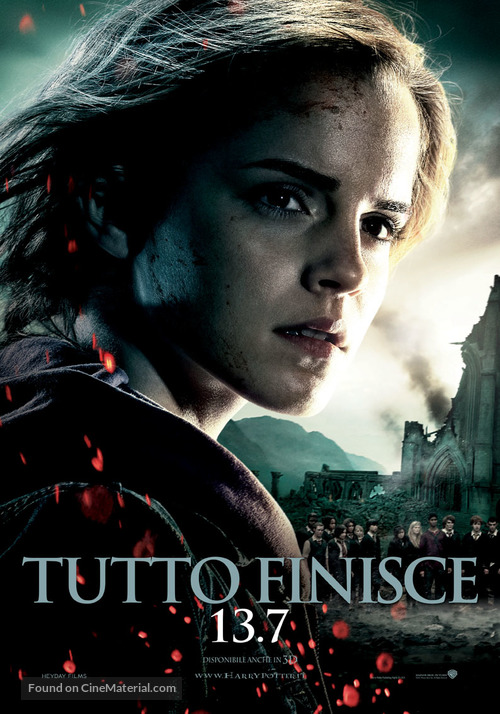 Harry Potter and the Deathly Hallows - Part 2 - Italian Movie Poster