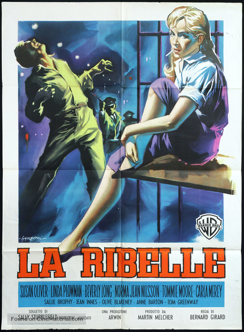 The Green-Eyed Blonde - Italian Movie Poster