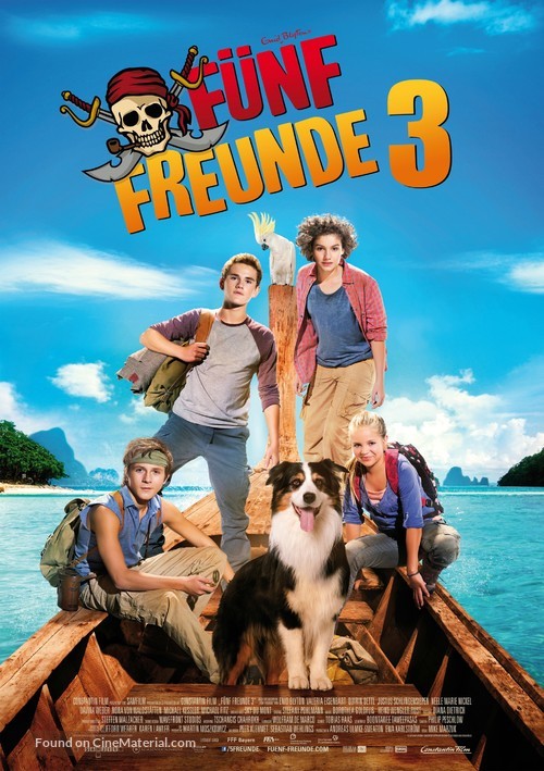 F&uuml;nf Freunde 3 - German Movie Poster