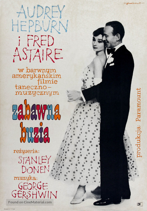 Funny Face - Polish Movie Poster