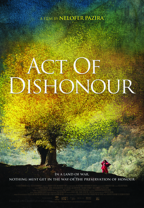 Act of Dishonour - Canadian Movie Poster
