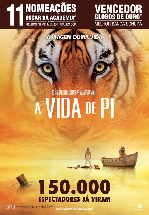 Life of Pi - Portuguese Movie Poster