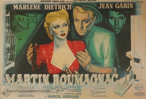 Martin Roumagnac - French Movie Poster