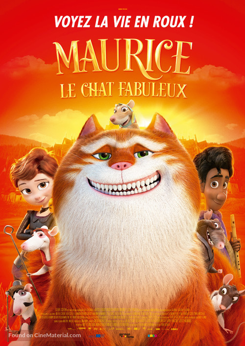 The Amazing Maurice - French Movie Poster