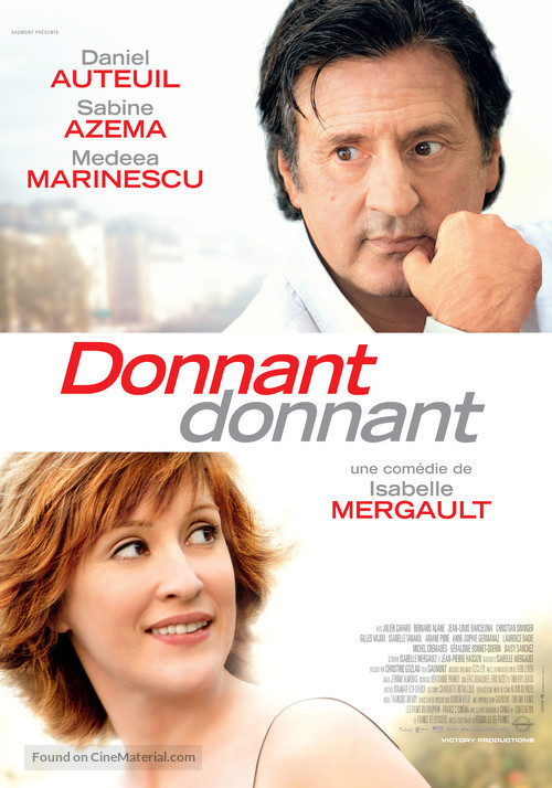 Donnant, Donnant - Belgian Movie Poster