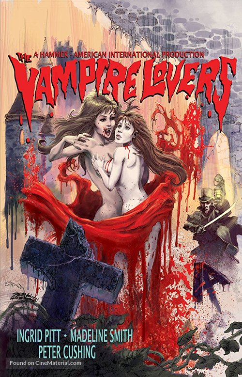 The Vampire Lovers - French DVD movie cover