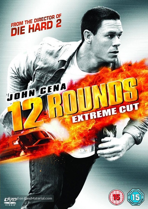 12 Rounds - British DVD movie cover