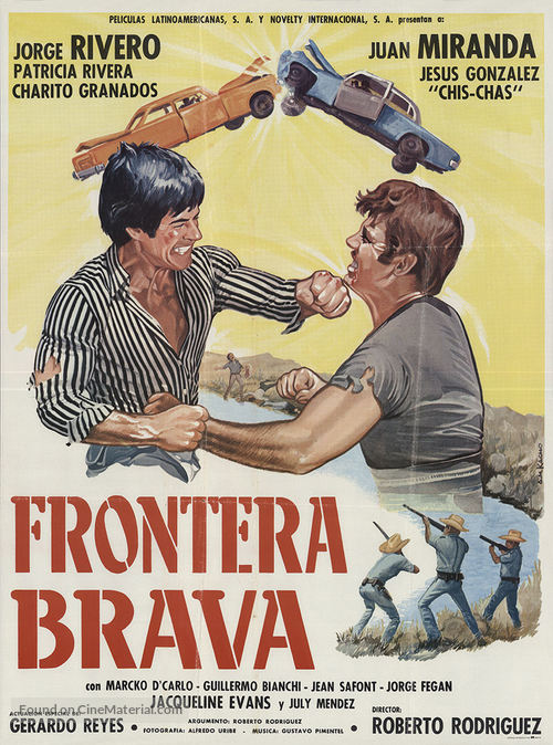 Frontera brava - Mexican Movie Poster