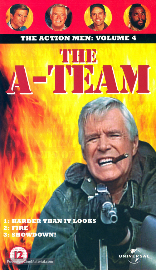 &quot;The A-Team&quot; - British VHS movie cover