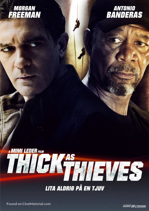 Thick as Thieves - Swedish Movie Cover