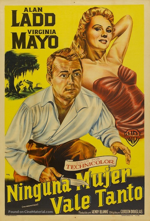 The Iron Mistress - Argentinian Movie Poster