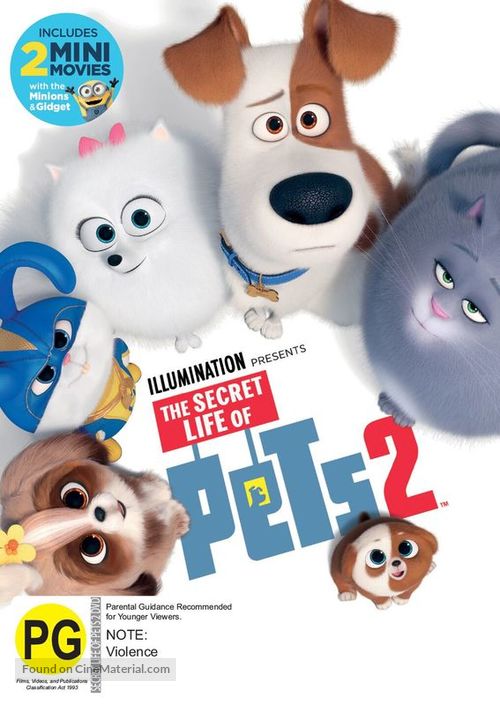 The Secret Life of Pets 2 - New Zealand DVD movie cover