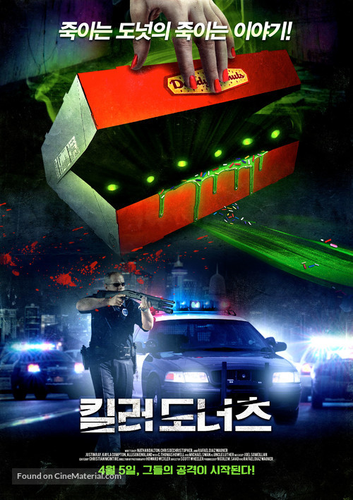 Attack of the Killer Donuts - South Korean Movie Poster