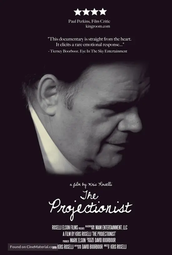 The Projectionist: A Passion for Film (2012) movie poster